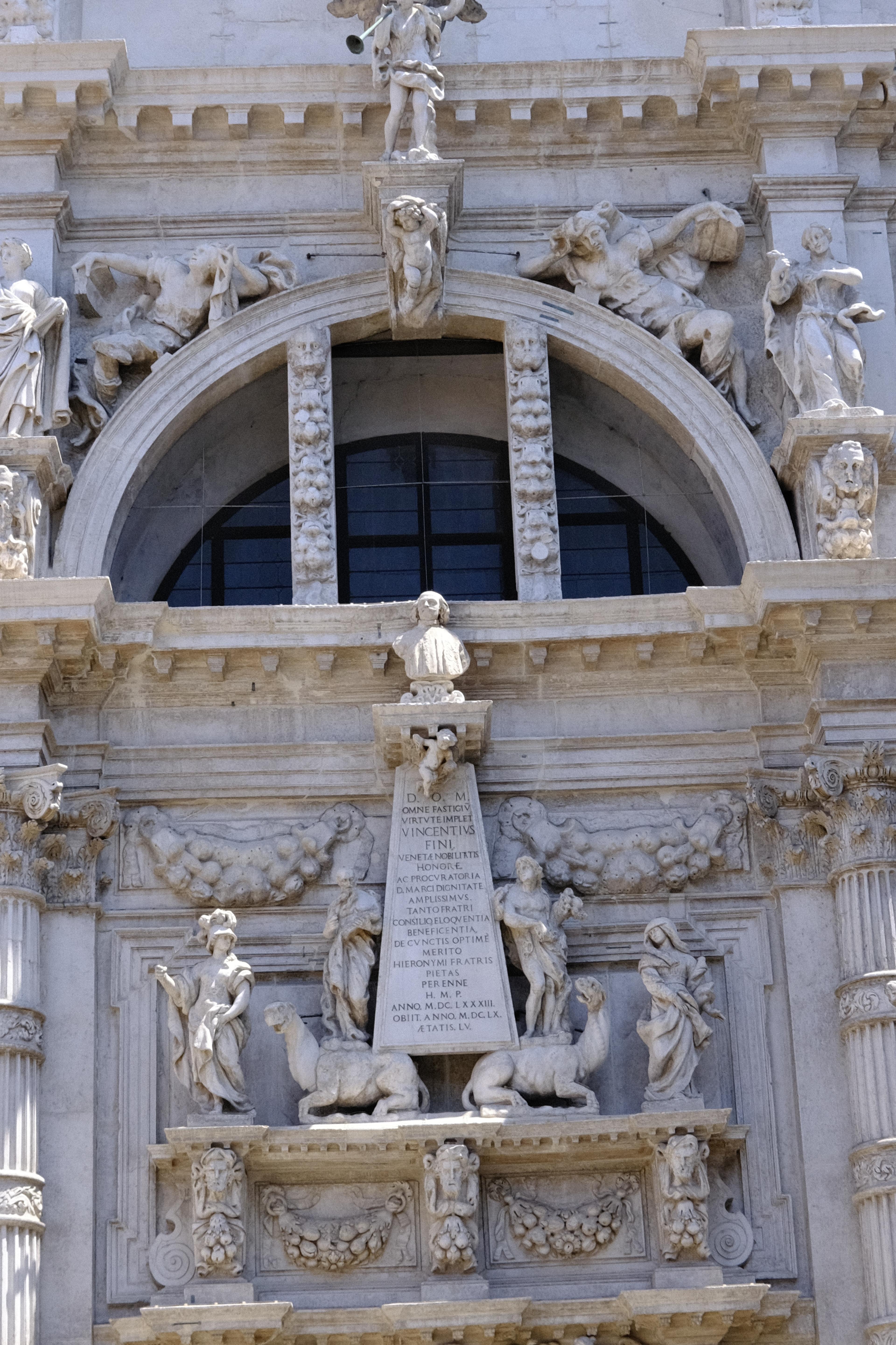 Carvings on Church of St. Marco