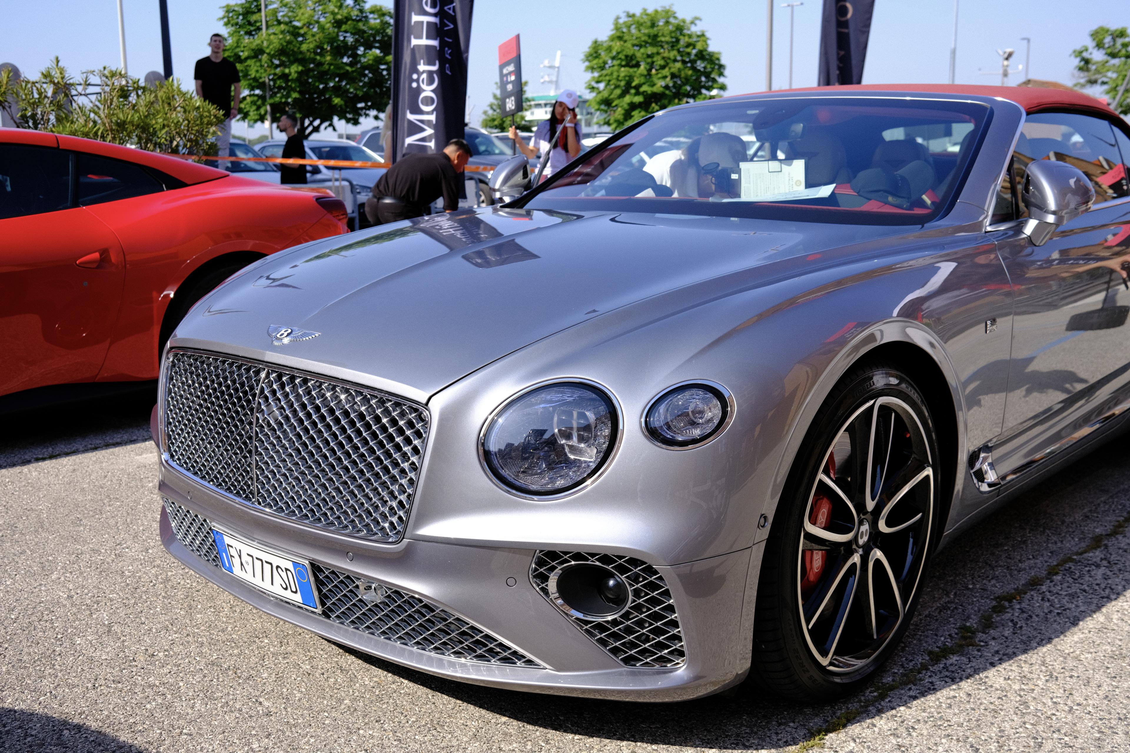 Our car, the Bently GTC Speed Convertable